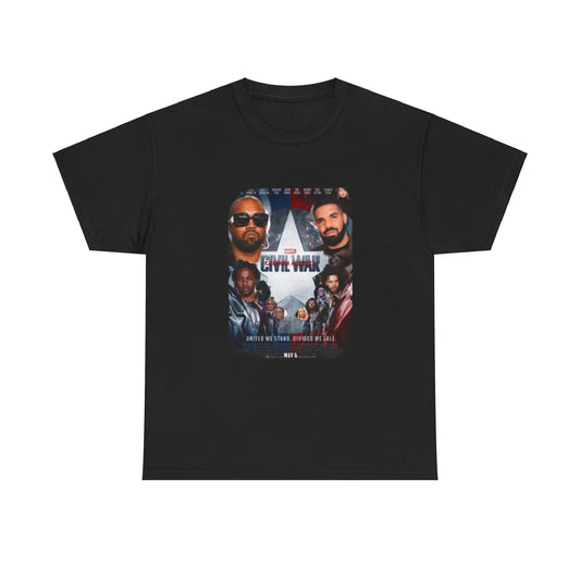 Rapper Civil War T-shirt